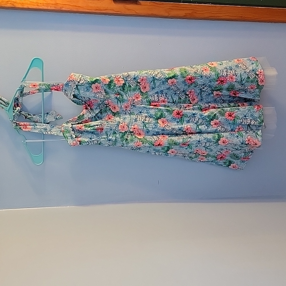 Tiki swing dress